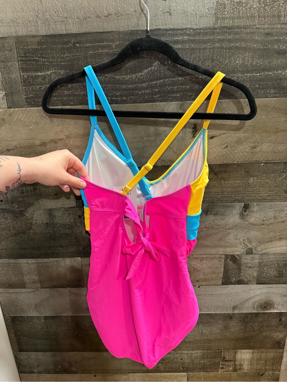 NWT B2Prity | Criss Cross Wrap One Piece - Picture 2 of 6